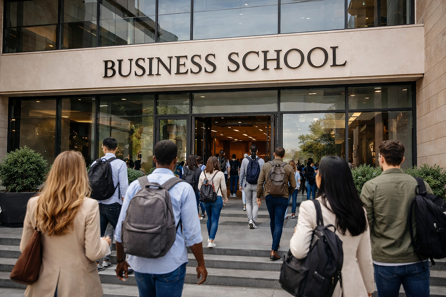 Business school global section illustration 1